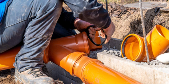 Sewer Line Repair and Replacement work